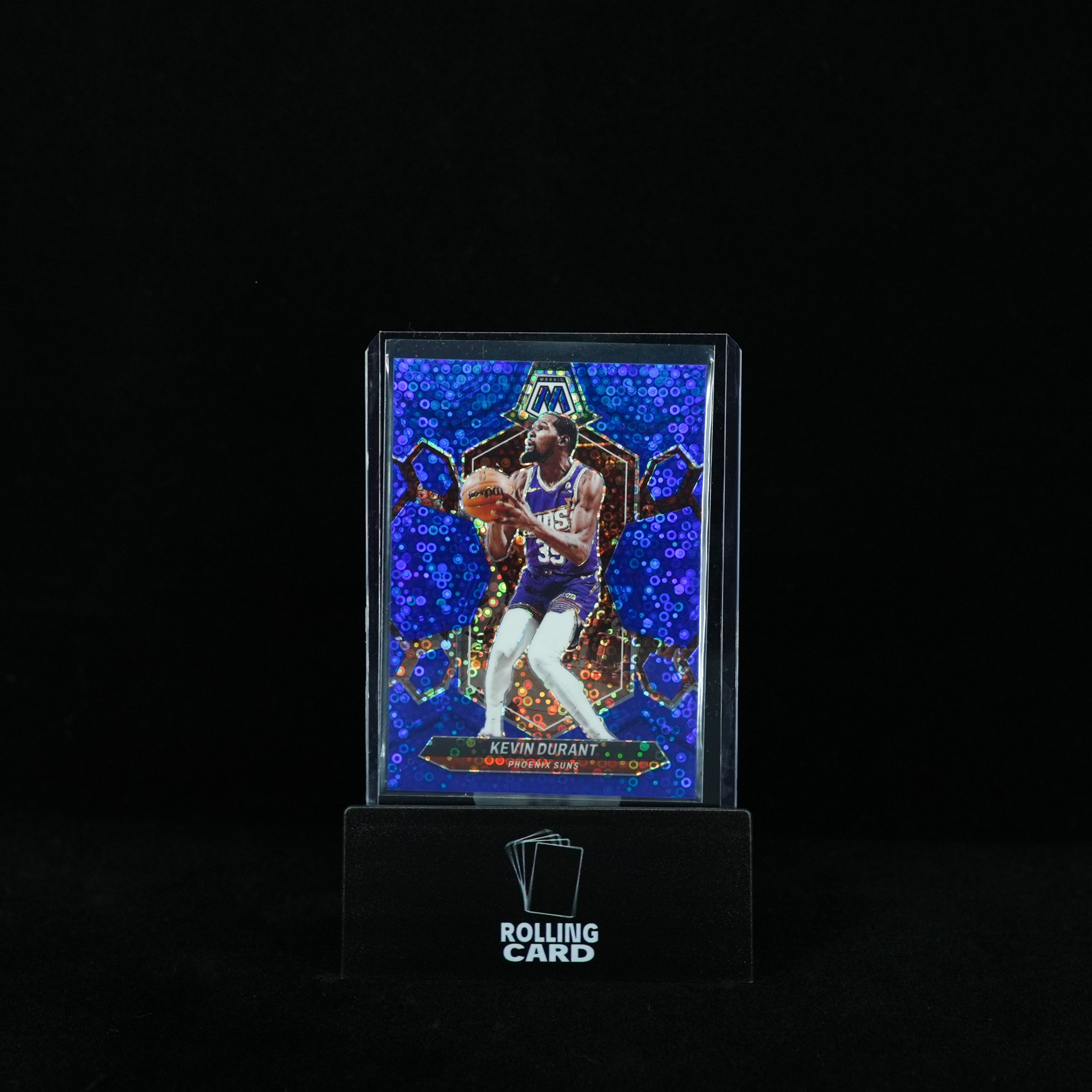2023-24 Panini Mosaic Basketball - Phoenix Suns - Kevin Durant - Fast break blue prizm 82/85